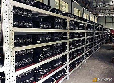A bustling mining farm hosting numerous rigs, illustrating the scale and efficiency of professional operations