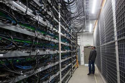 A well-structured mining farm setup in Argentina